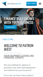 Mobile Screenshot of patronwest.com